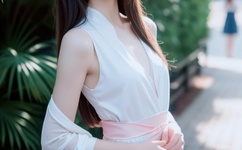 夏季短袖女生乳突图片